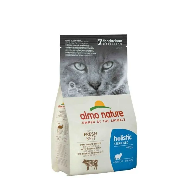 Lopbarība Almo Nature Holistic Sterilised Beef Pieaugušais Teļa gaļa 2 Kg