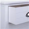 Nightstand Alexandra House Living White 28 x 45 x 38 cm