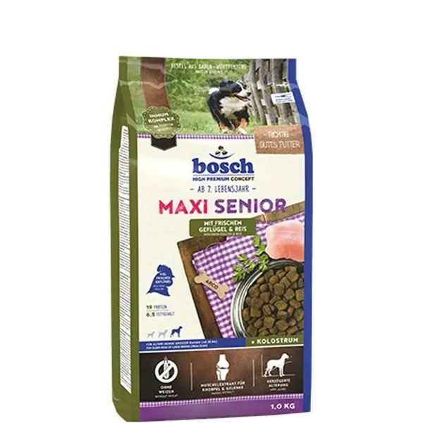 Фураж BOSCH Maxi Senior старший Курица рис птицы 12,5 Kg 12,7 KG