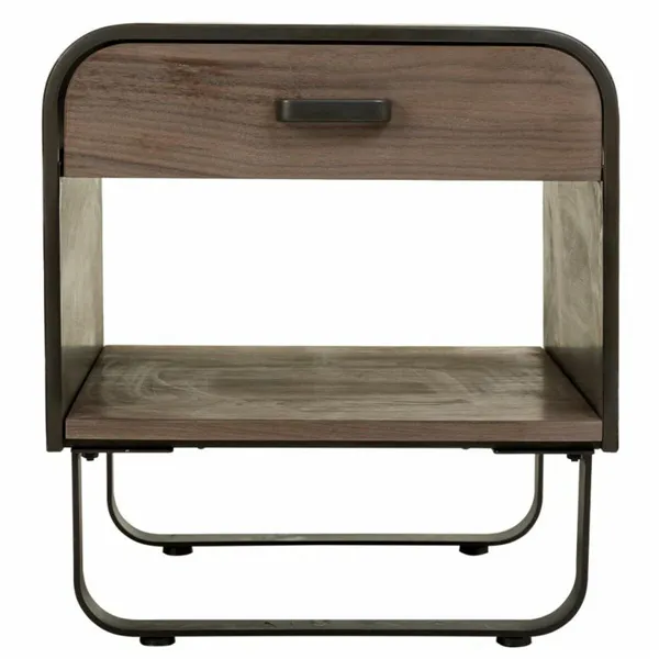 Nightstand Alexandra House Living Brown 52 x 56 x 50 cm