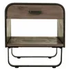 Nightstand Alexandra House Living Brown 52 x 56 x 50 cm