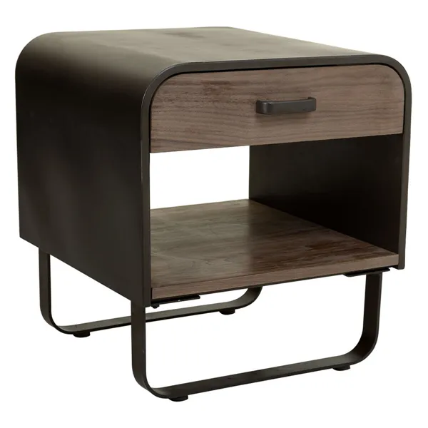 Nightstand Alexandra House Living Brown 52 x 56 x 50 cm