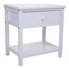 Nightstand Alexandra House Living White 29 x 42 x 40 cm