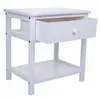 Nightstand Alexandra House Living White 29 x 42 x 40 cm