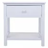 Nightstand Alexandra House Living White 29 x 42 x 40 cm