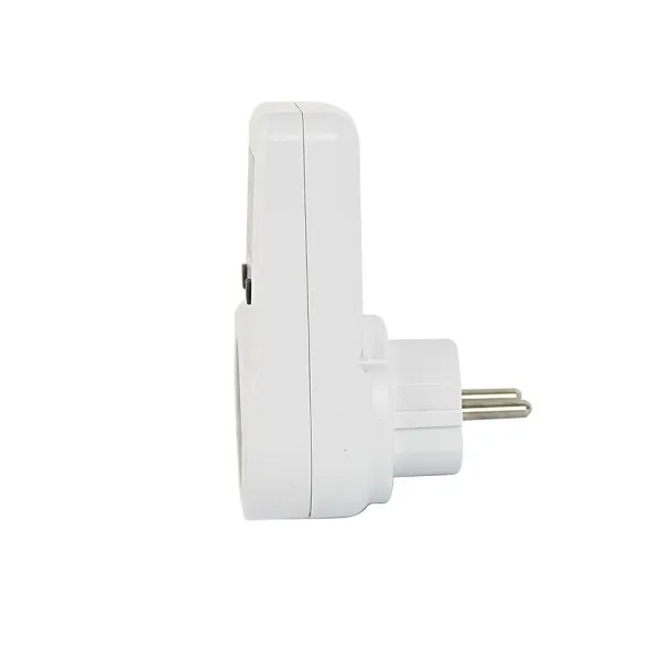 Plug with electricity consumption monitor Esperanza ELA102 White 3680 W