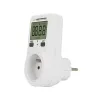 Plug with electricity consumption monitor Esperanza ELA102 White 3680 W