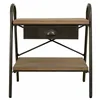 Nightstand Alexandra House Living Brown 42 x 60 x 52 cm