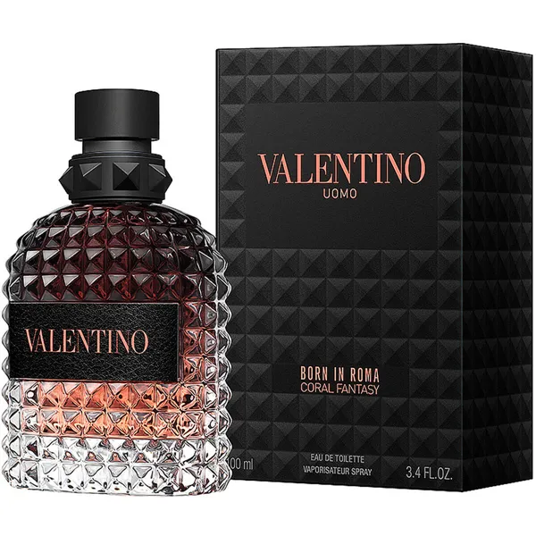 Men's Perfume Valentino EDT Black Born In Roma Coral Fantasy