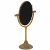 Mirror with Mounting Bracket Alexandra House Living Gold Resin 9 x 30 x 17 cm