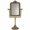 Mirror with Mounting Bracket Alexandra House Living Gold Resin 9 x 35 x 18 cm