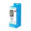 Plug with electricity consumption monitor Esperanza ELA103 White 3680 W