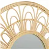 Wall mirror Alexandra House Living Natural Bamboo Rattan 55 x 2 x 55 cm