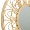 Wall mirror Alexandra House Living Natural Bamboo Rattan 55 x 2 x 55 cm