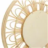 Wall mirror Alexandra House Living Natural Bamboo Rattan 55 x 2 x 55 cm