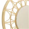 Wall mirror Alexandra House Living Natural Bamboo Rattan 56 x 2 x 56 cm