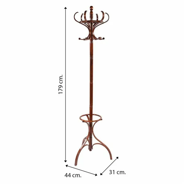 Hat stand Alexandra House Living Brown 44 x 179 x 31 cm