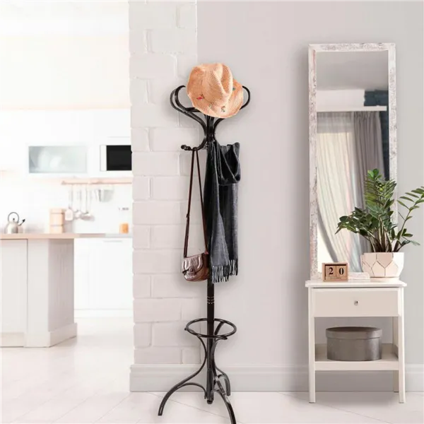 Hat stand Alexandra House Living Nutmeg 44 x 179 x 31 cm