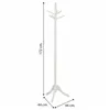 Hat stand Alexandra House Living White 44 x 172 x 44 cm