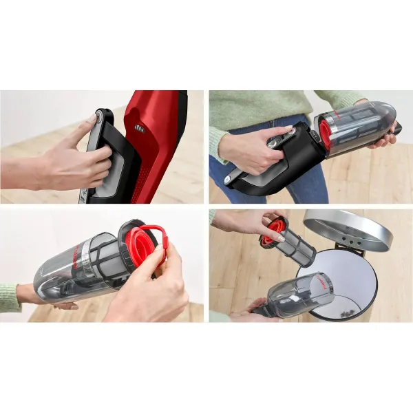 Bezvadu Putekļu Sūcējs BOSCH BBH3ZOO28 Sarkans