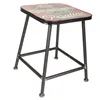 Stool Alexandra House Living Iron 38 x 45 x 38 cm