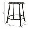 Stool Alexandra House Living Metal Iron 35 x 46 x 35 cm