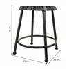 Stool Alexandra House Living Metal Iron 35 x 46 x 35 cm