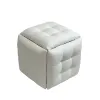 ķebļu komplekts GO GIFT Transformer Balts Āda Tērauds 50 x 50 x 50 cm Pufs 5-in-1 5 gb.