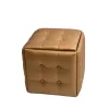 Set of stools GO GIFT Transformer Kameli Nahka Teräs 50 x 50 x 50 cm Pehmustettu istuin 5 yhdessä 5 osaa