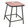 Stool Alexandra House Living Iron 38 x 45 x 38 cm