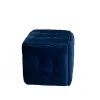Set of stools GO GIFT Transformer Maroon Velvet Steel 50 x 50 x 50 cm Pouffe 5-in-1 5 Units