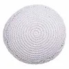 Pouffe Alexandra House Living White polystyrene 45 x 33 x 45 cm