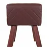 Stool Alexandra House Living PVC MDF Wood 30 x 47 x 36 cm