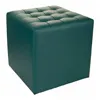 Stool Alexandra House Living PVC MDF Wood 40 x 38 x 40 cm