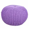 Pouffe Alexandra House Living Violet polystyrene 45 x 30 x 45 cm