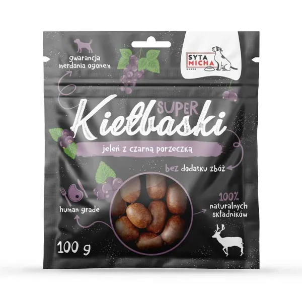 Закуска для собак SYTA MICHA                                 Oленем 100 g
