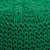 Pouffe Alexandra House Living Green polystyrene 38 x 30 x 38 cm