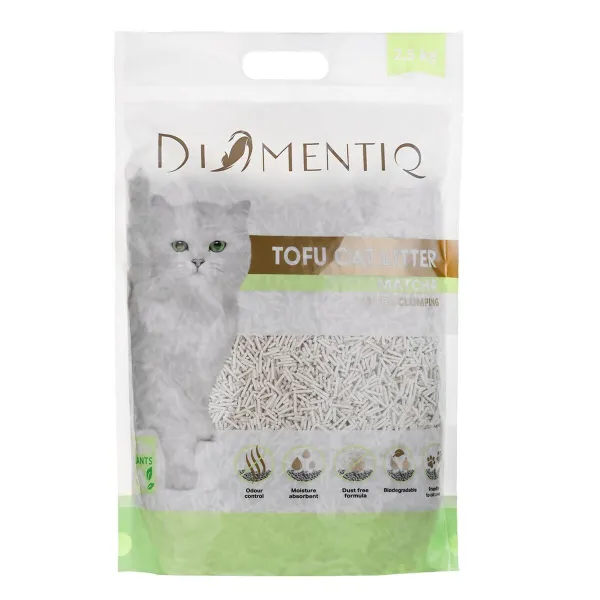 Песок для кошек Diamentiq Tofu 2,5 kg