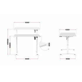 Desk Huzaro HZ-Hero 7.9 White White