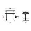Desk Huzaro HZ-Hero 7.9 Black Black