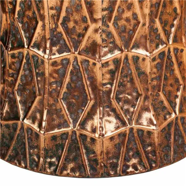 Stool Alexandra House Living Golden Iron 35 x 34 x 35 cm