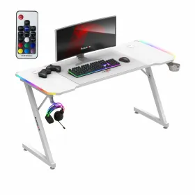 rakstāmgalds Huzaro HZ-Hero 3.3 White RGB Balts