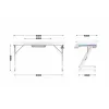 Desk Huzaro HZ-Hero 3.3 White RGB White