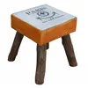 Stool Alexandra House Living Mango wood 44 x 45 x 44 cm