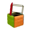 ķebļu komplekts GO GIFT Transformer Daudzkrāsains Āda Tērauds 50 x 50 x 50 cm Pufs 5-in-1 5 gb.