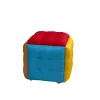 ķebļu komplekts GO GIFT Transformer Daudzkrāsains Āda Tērauds 50 x 50 x 50 cm Pufs 5-in-1 5 gb.