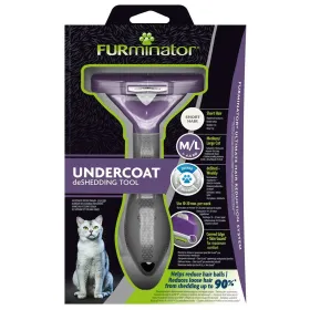 Birste Furminator FUR151326 Kaķis Liels Melns