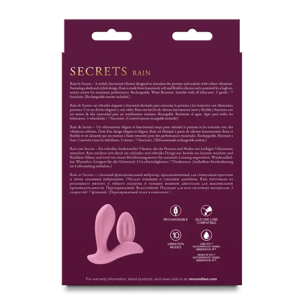 Anal Vibrator NS Novelties Secrets Blue