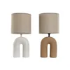 Desk lamp Home ESPRIT White Terracotta 220 W 60 V 24 x 24 x 50 cm (2 Units)