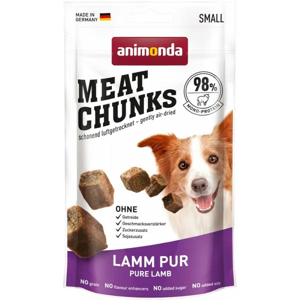 Užkandis šunims Animonda Meat Chunks Lamb Avis 60 g